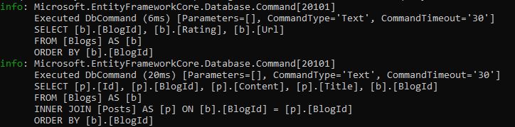 split query log